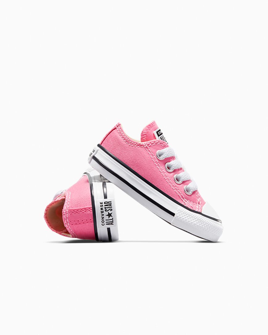 Girls' Converse Chuck Taylor All Star Classic Low Top Shoes Pink | AU 8394CP